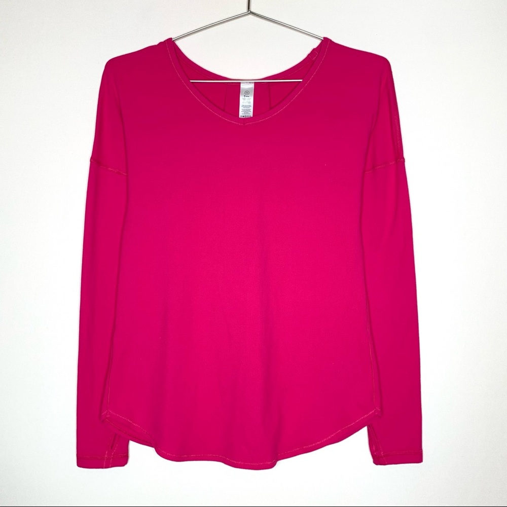 Ivivva Pink Long Sleeve Workout Top | Size 12